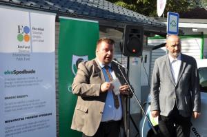 Otvoritev štirih novih polnilnih postaj za električna vozila v Grosupljem 4